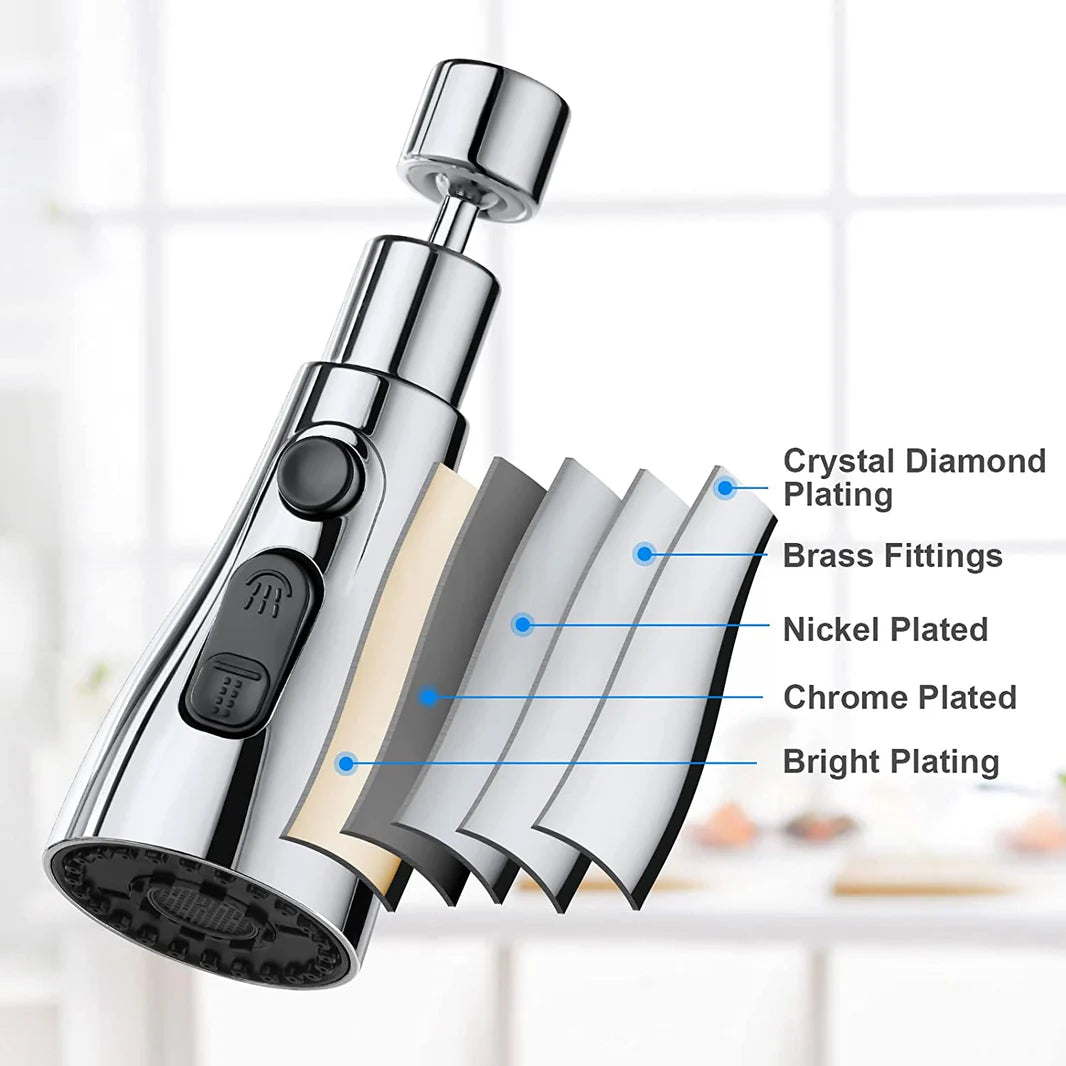 3 Modes Kitchen Sink Faucet