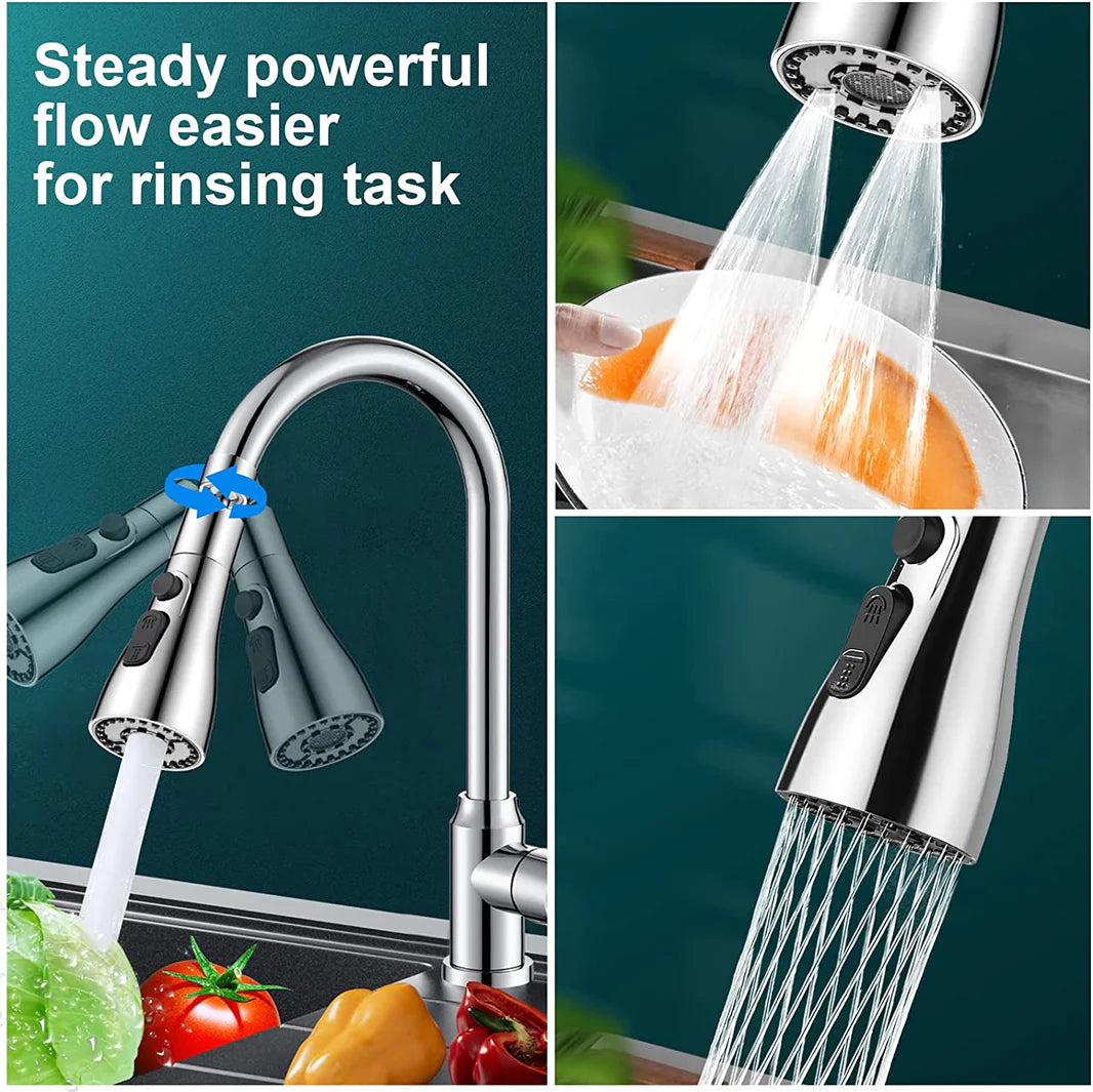 3 Modes Kitchen Sink Faucet